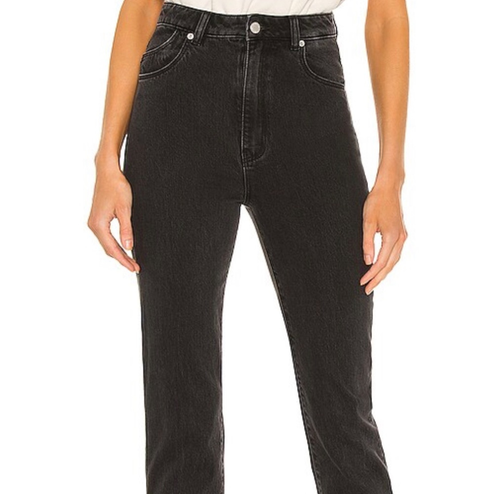 ROLLA'S High Rise Black Jeans